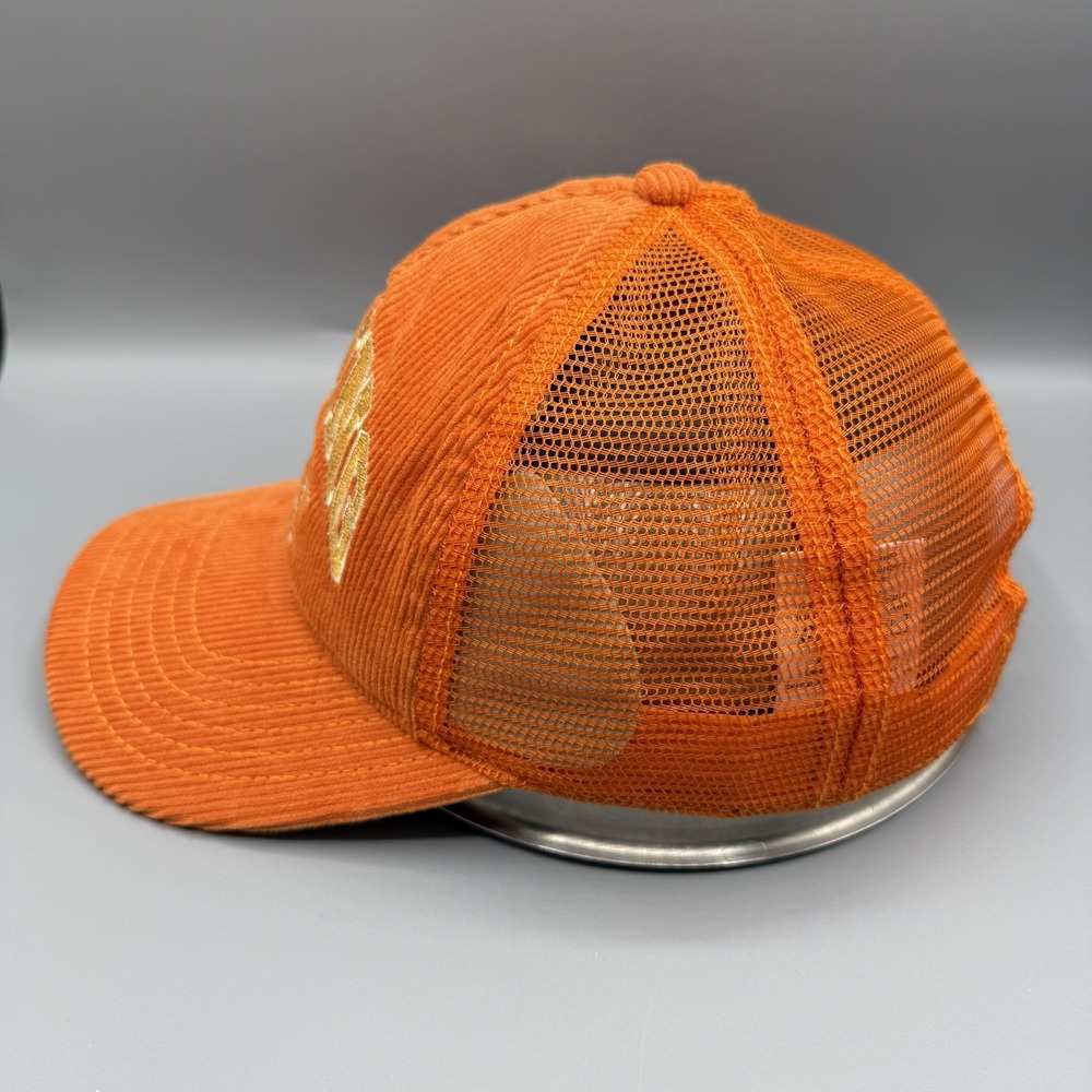 Keith Haring X Hat Cap Orange Mad Engine Corduroy Mesh Trucker Snapback‎ Mens - Picture 3 of 10